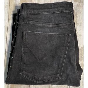 HUDSON Jeans Barbara High-Waist Super Skinny Ankle Studded Incline Size 29‎ $275